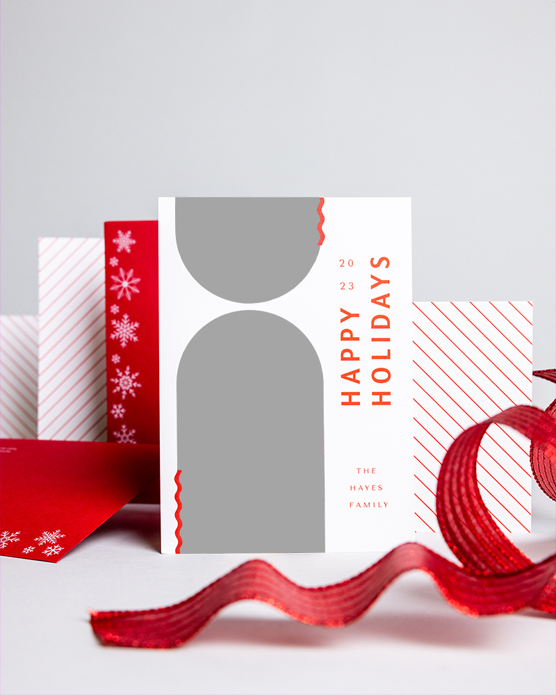 Holiday Arches Card Design Preview